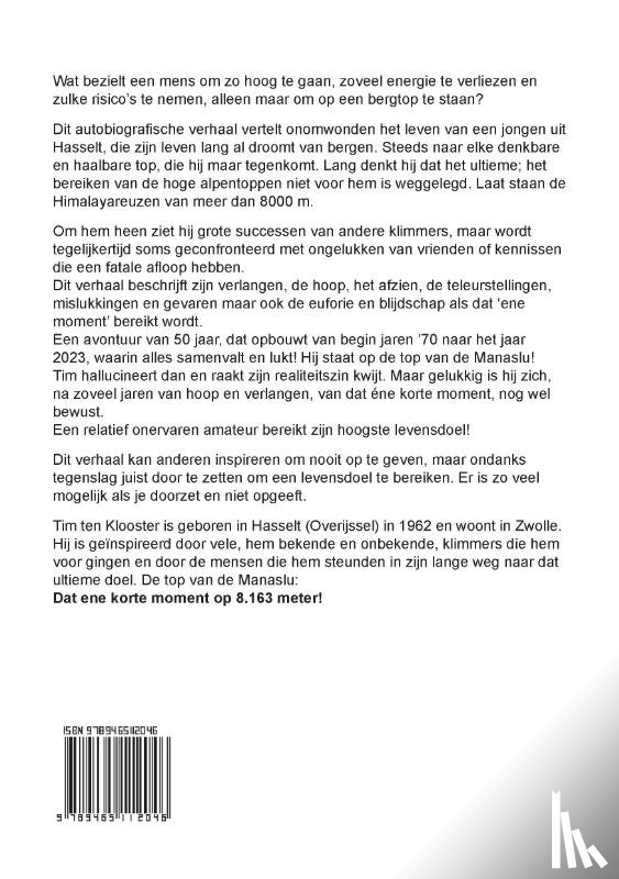 Klooster, Tim ten - Dat ene moment