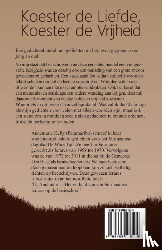 Kelly, Annemarie - Koester de liefde, Koester de vrijheid