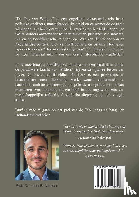 Janssen, Prof. Dr. Leon B. - De Tao van Wilders