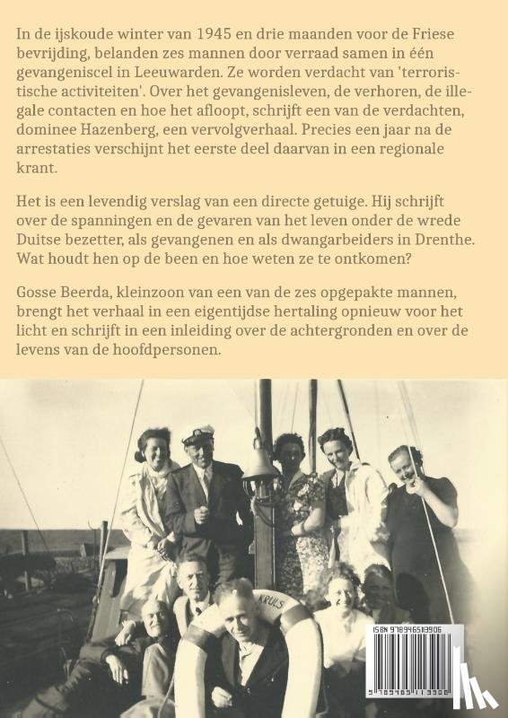 Beerda, Gosse - Cel 17 (Huis van Bewaring) 1940 - 1945