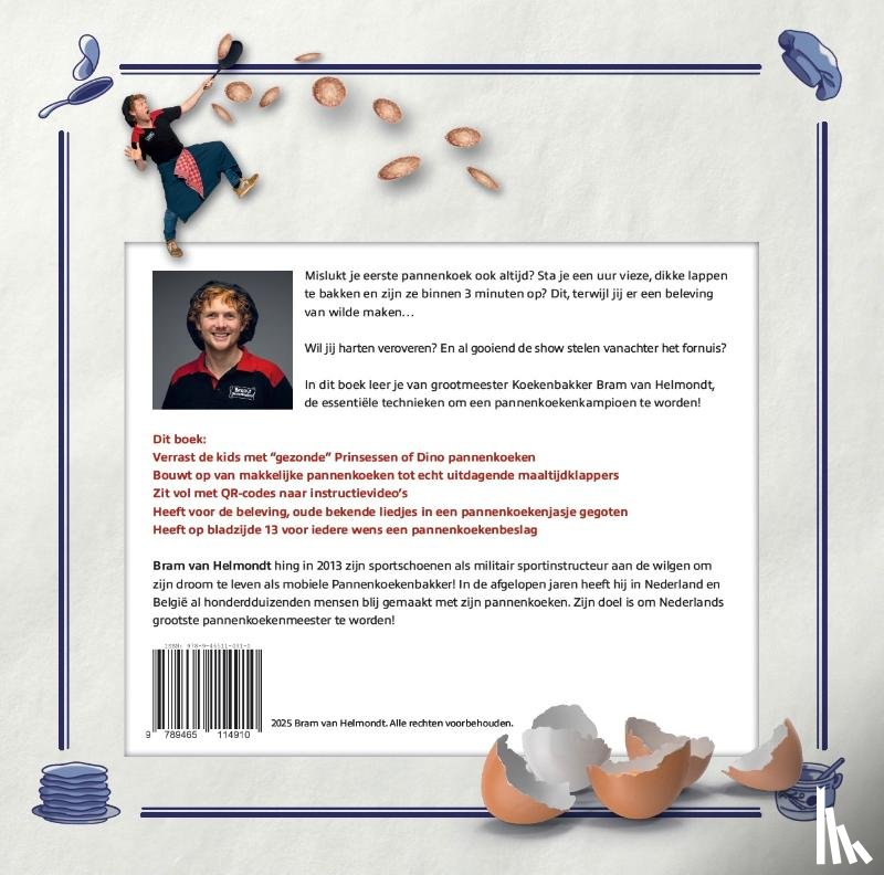 Helmondt, Bram van - Het Kika-ntische Pannenkoekenboek!
