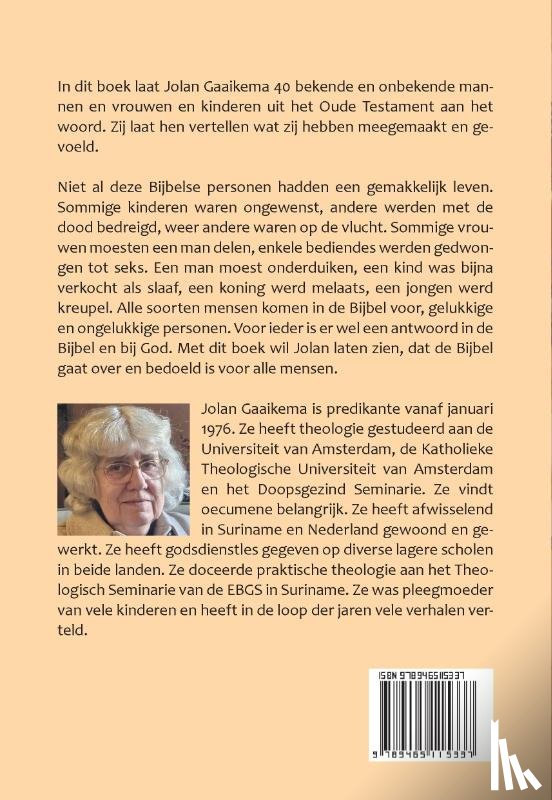 Gaaikema, Jolan - Bijbelse mensen aan het woord