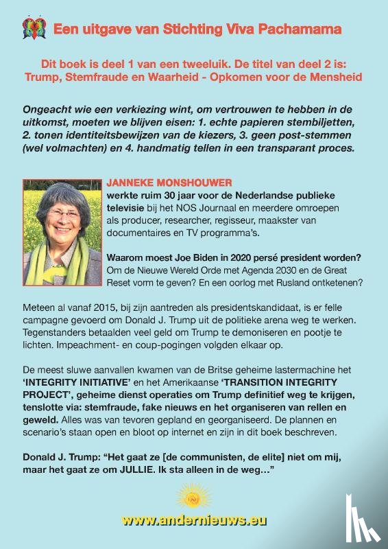 Monshouwer, Janneke - Trump, Stemfraude en Waarheid