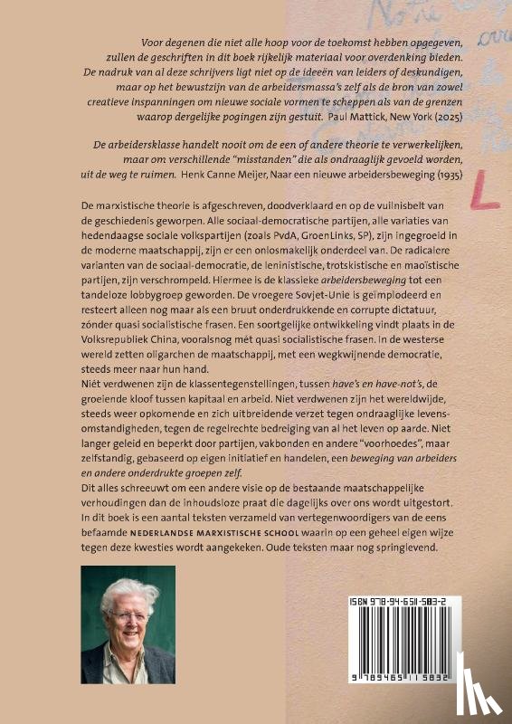 Vos, Nick C.C. - Naar een nieuwe arbeidersbeweging