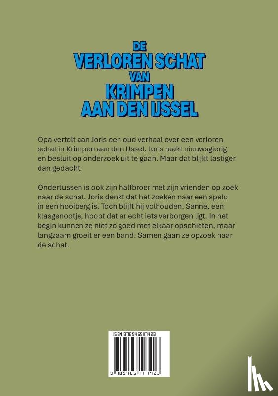 Den Ouden, E. - De verloren schat van Krimpen aan den IJssel