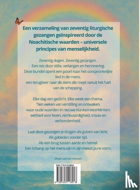 Vennen, Efraim van der - Wij Zijn Zeventig Noachitische Piyutim – אנחנו שבים לשיר פיוטים