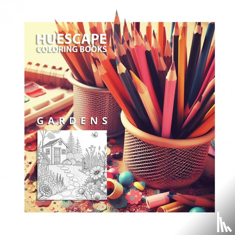Kimberley, Scarlett - Huescape Kleurboek voor volwassenen - Bloementuinen