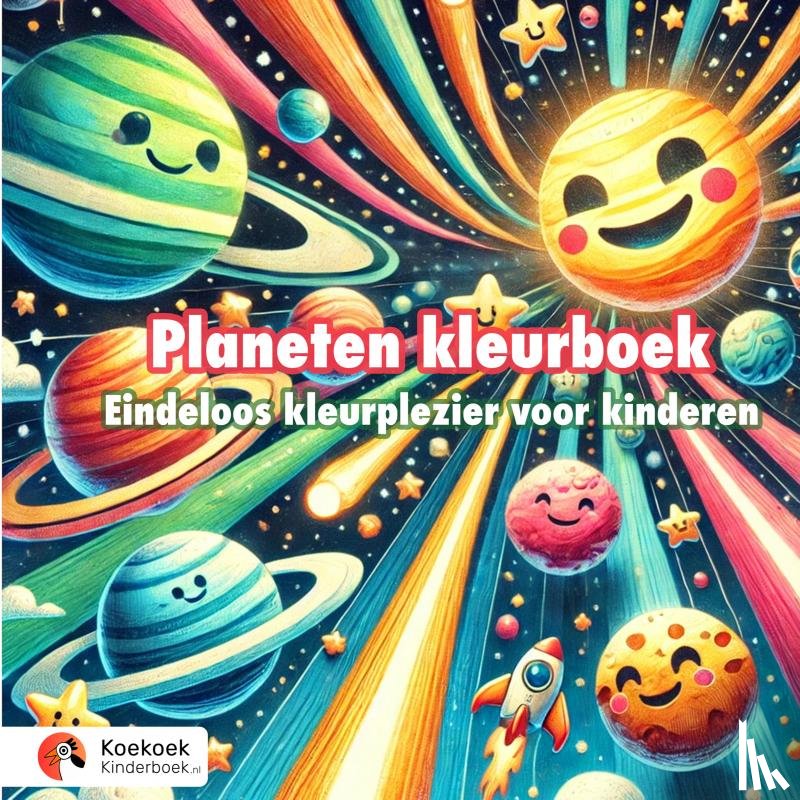 Kinderboek, Koekoek - Planeten kleurboek voor kinderen