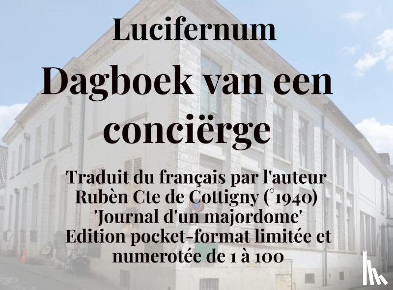 Cte de Cottigny, Rubèn - Dagboek van een conciërge