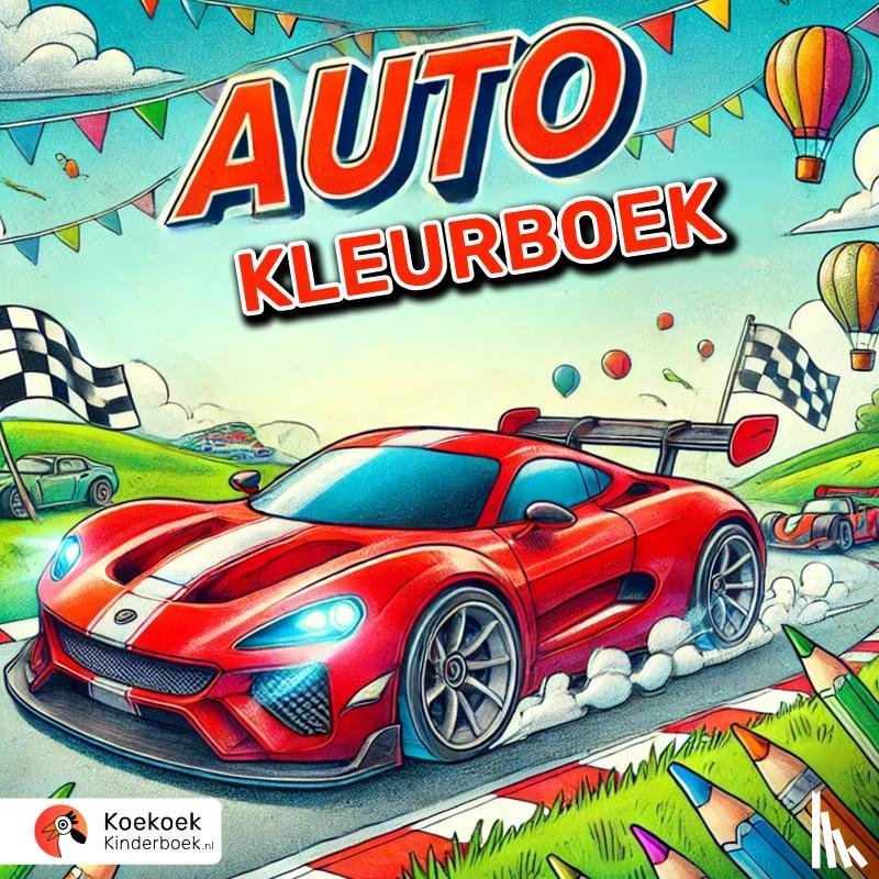 Kinderboek, Koekoek - Het grote auto kleurboek