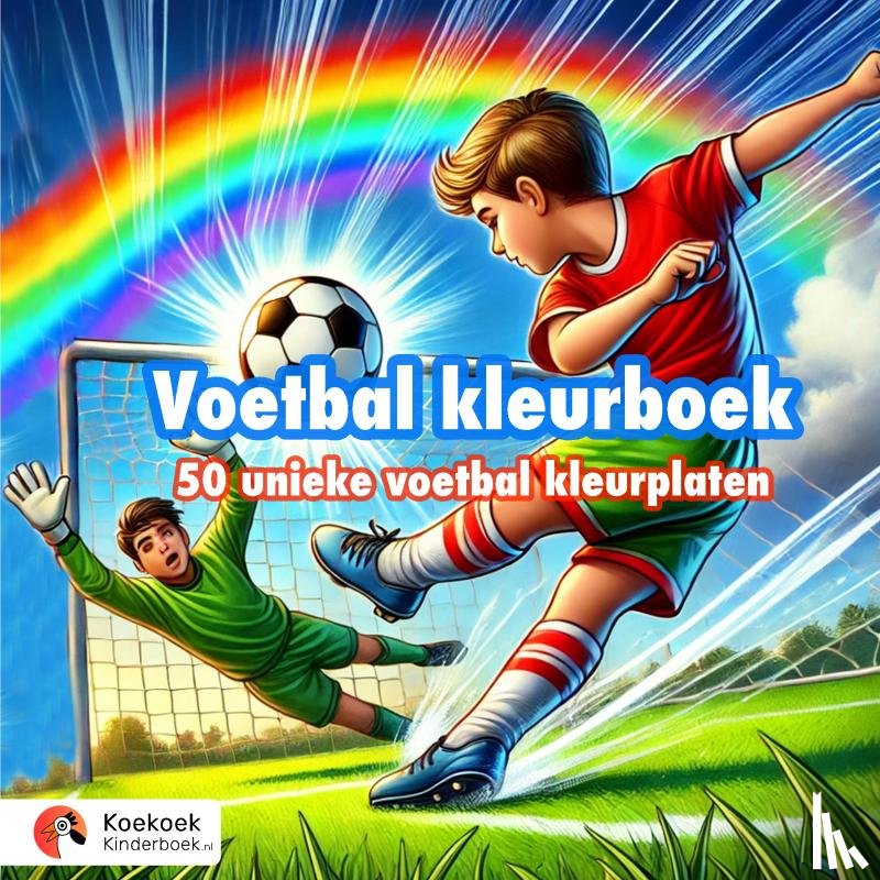 Kinderboek, Koekoek - Voetbal kleurboek voor kinderen