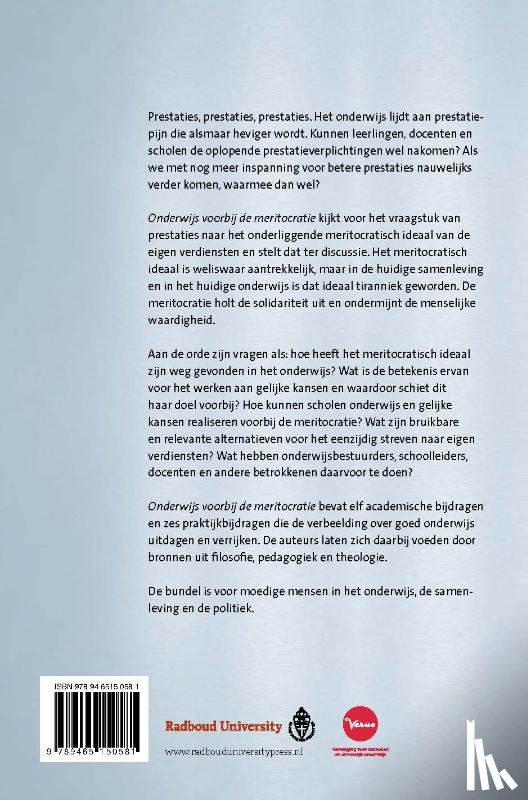  - Onderwijs voorbij de meritocratie
