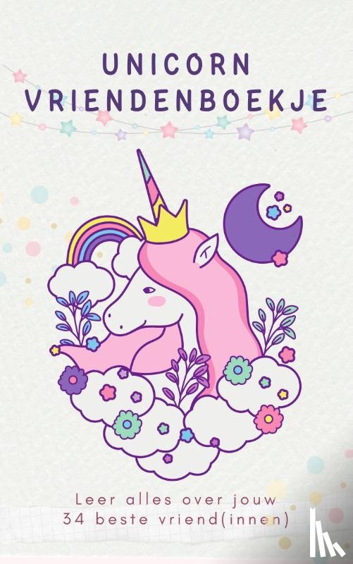 B.V., Andries - Unicorn Vriendenboekje Meisje