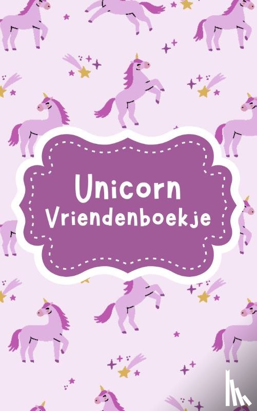 B.V., Andries - Unicorn Vriendenboekje Meisje