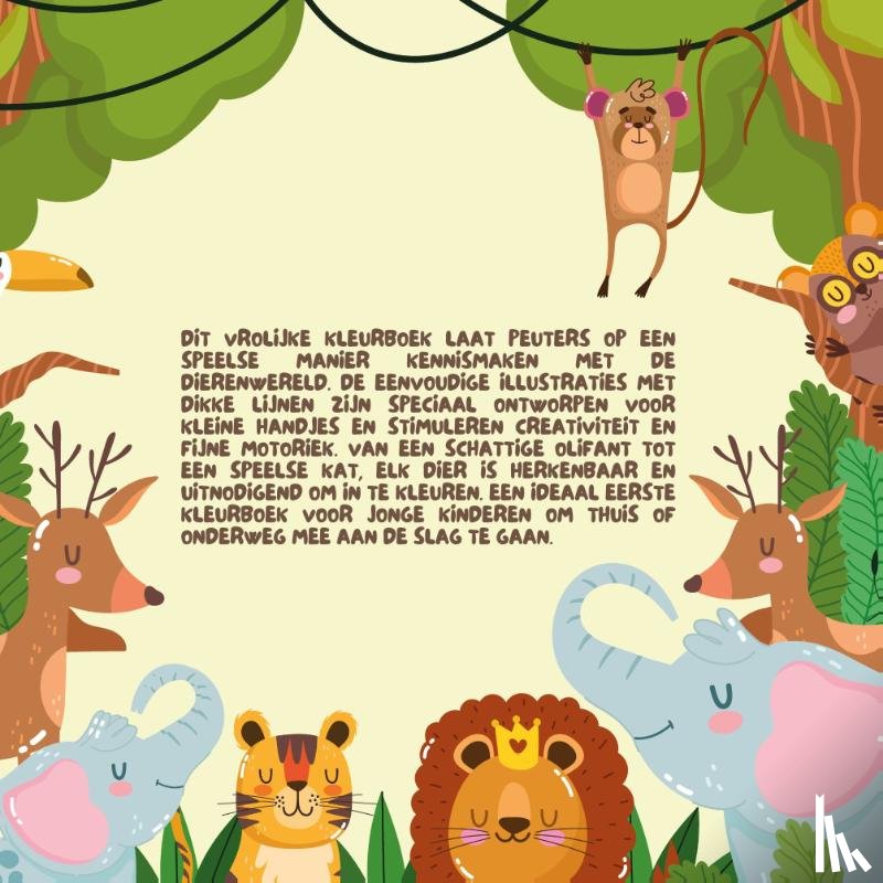 B.V., Andries - Eerste Dieren Kleurboek Peuter