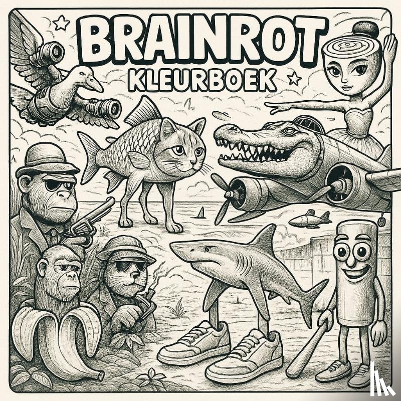 B.V., Andries - Brainrot Kleurboek
