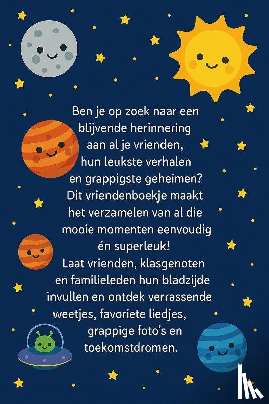 B.V., Andries - Ruimte & Planeten Vriendenboekje