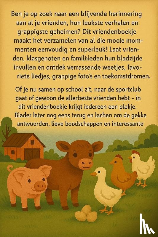 B.V., Andries - Boerderij Vriendenboekje