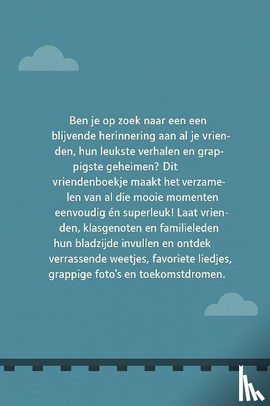 B.V., Andries - Treinen Vriendenboekje