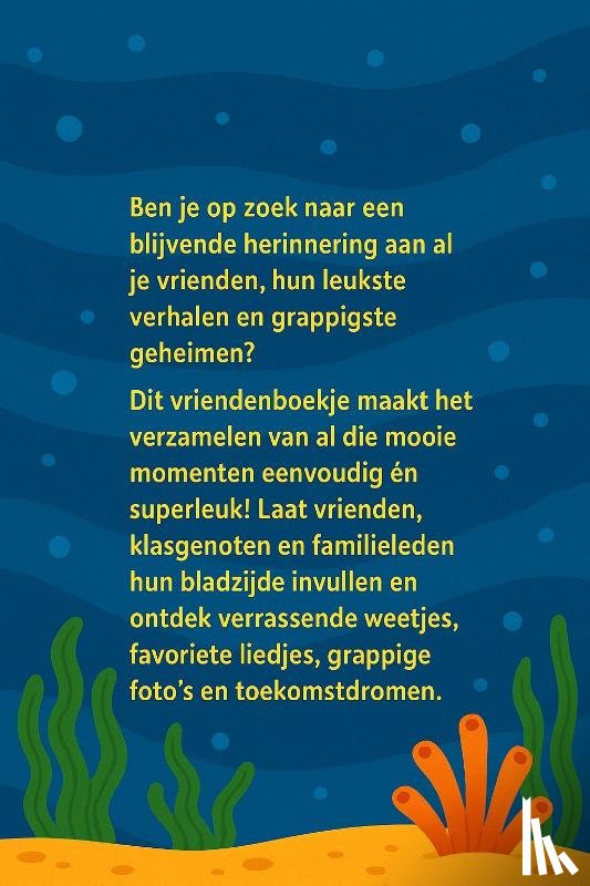 B.V., Andries - Vissen Vriendenboekje
