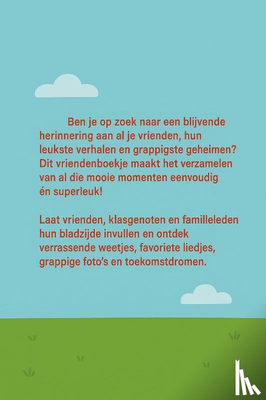 B.V., Andries - Hockey Vriendenboekje