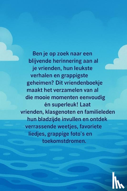 B.V., Andries - Zwemmen Vriendenboekje