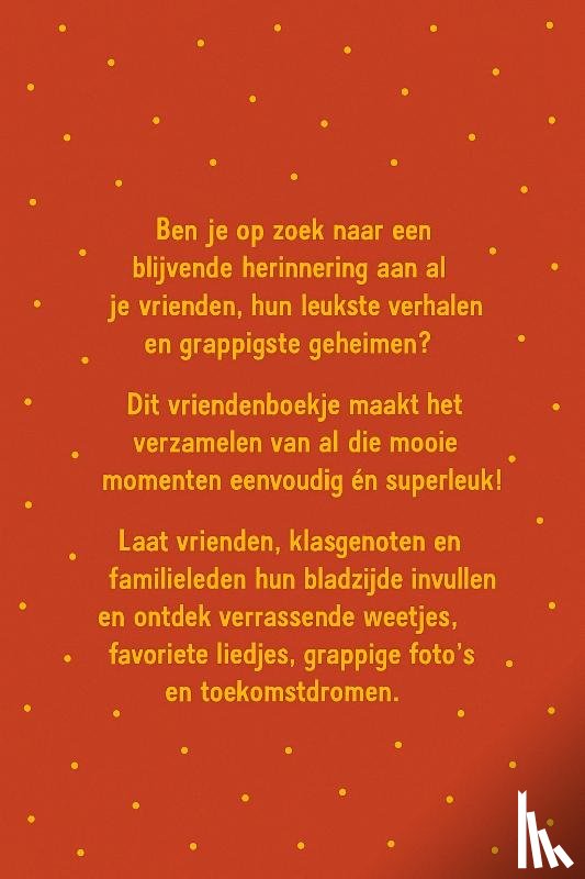 B.V., Andries - Pizza Vriendenboekje