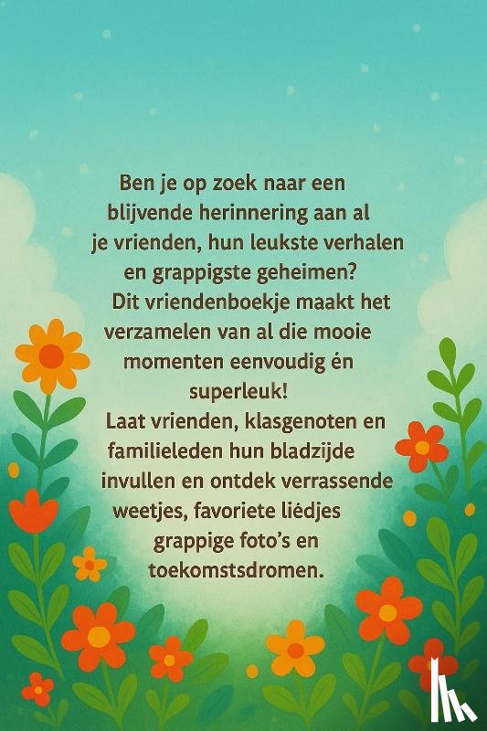 B.V., Andries - Konijnen Vriendenboekje