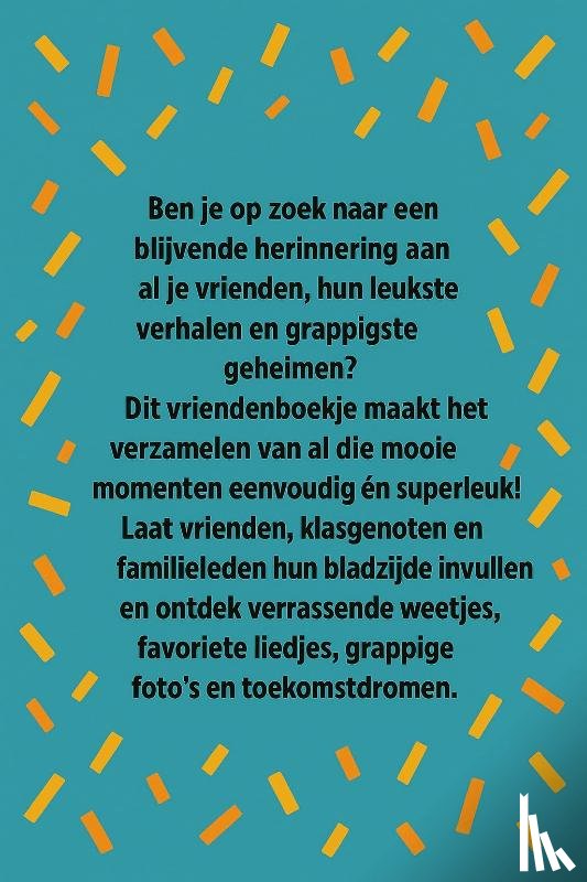 B.V., Andries - Patat Vriendenboekje