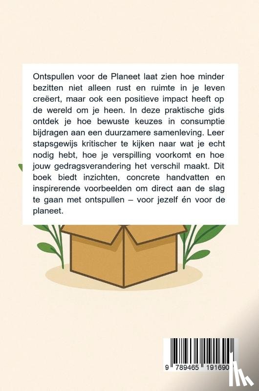 B.V., Andries - Ontspullen voor de Planeet: Een Gids voor Bewust Consumptiegedrag