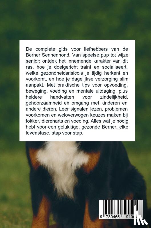 B.V., Andries - Alles over de Berner Sennenhond