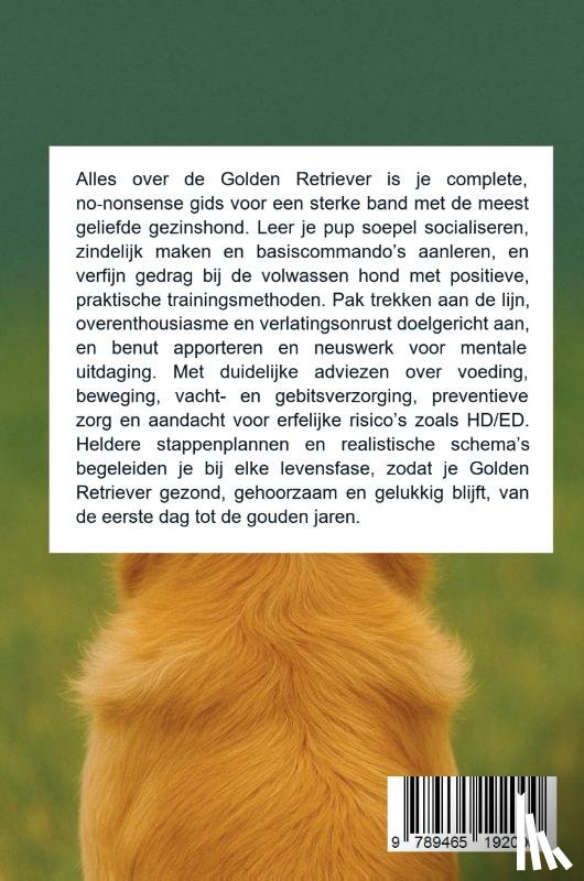 B.V., Andries - Alles over de Golden Retriever