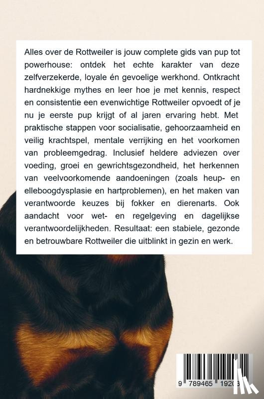 B.V., Andries - Alles over de Rottweiler