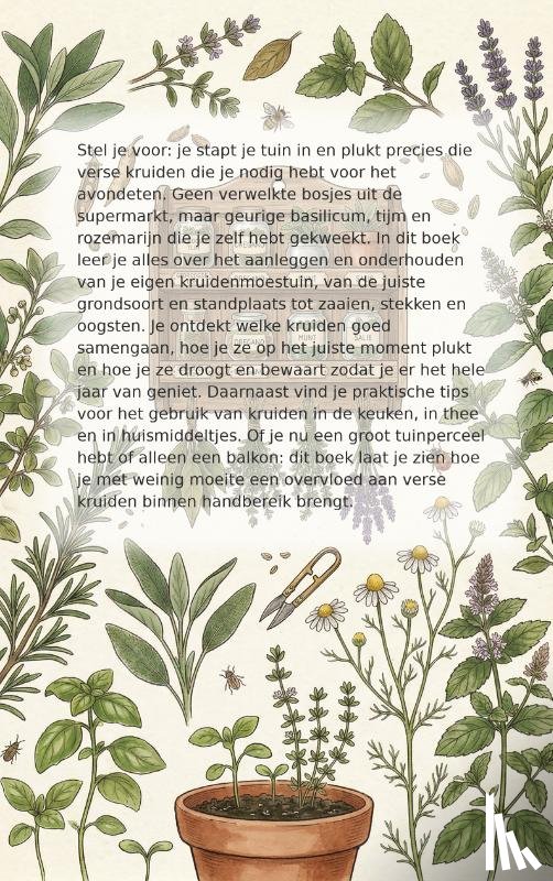 B.V., Andries - Kruidenmoestuin: Kweken, Drogen en Gebruiken