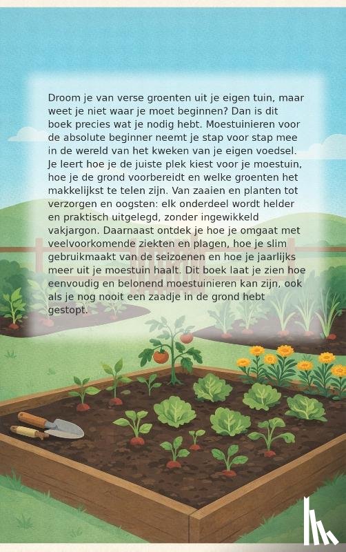 Van den Berg, Lisa - Moestuinieren voor de absolute beginner