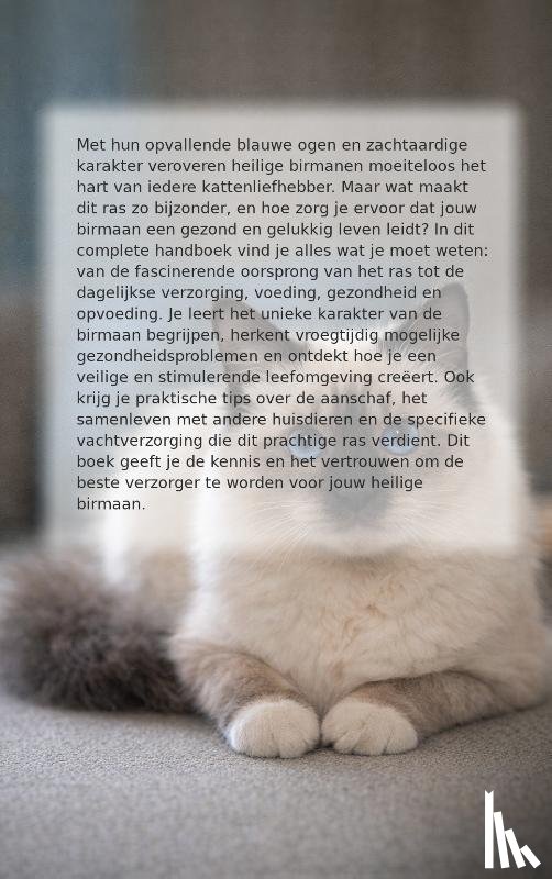 Hoekstra, Bram - Alles over de heilige birmaan