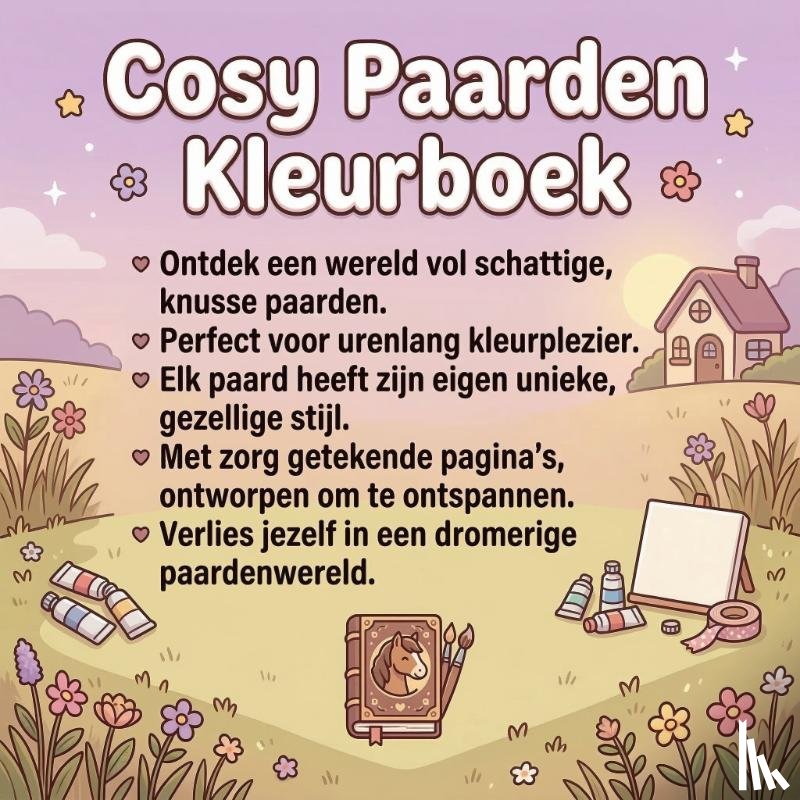  - Cozy Paarden Kleurboek
