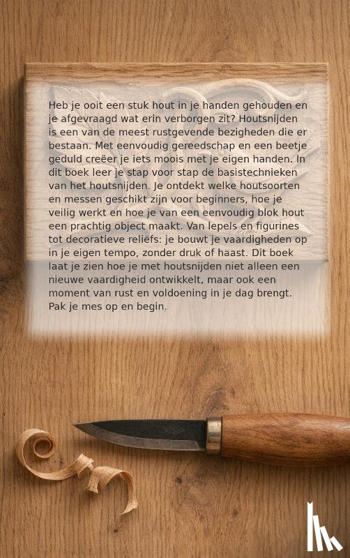  - Houtsnijden als ontspanning