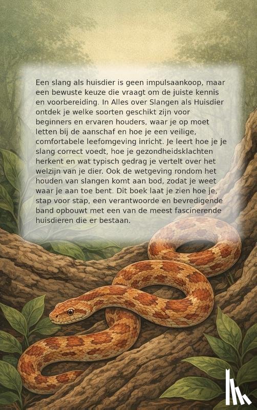 B.V., Andries - Alles over Slangen als Huisdier