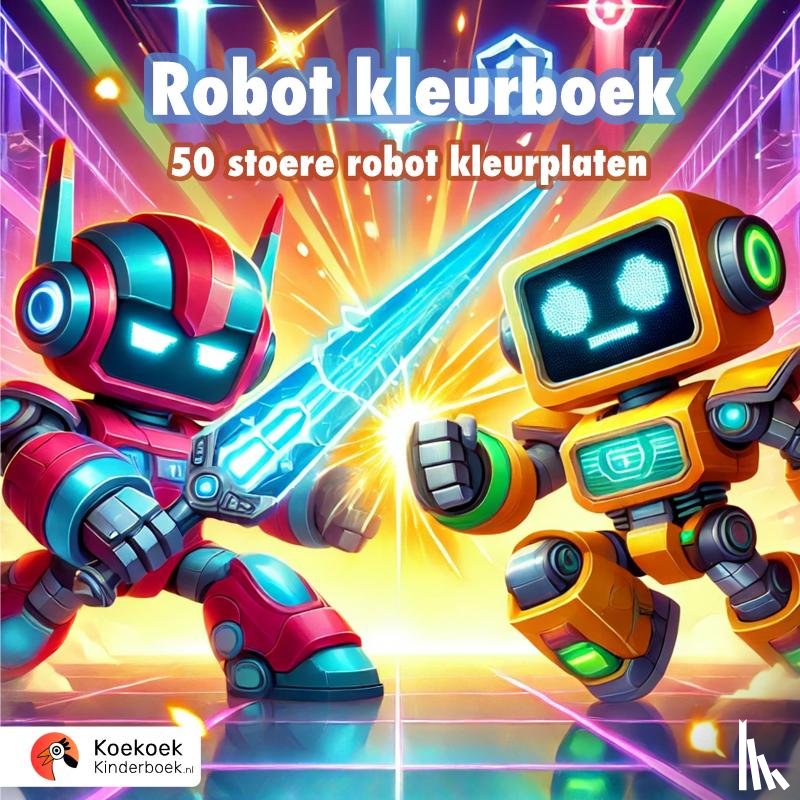 Kinderboek, Koekoek - Robots kleurboek