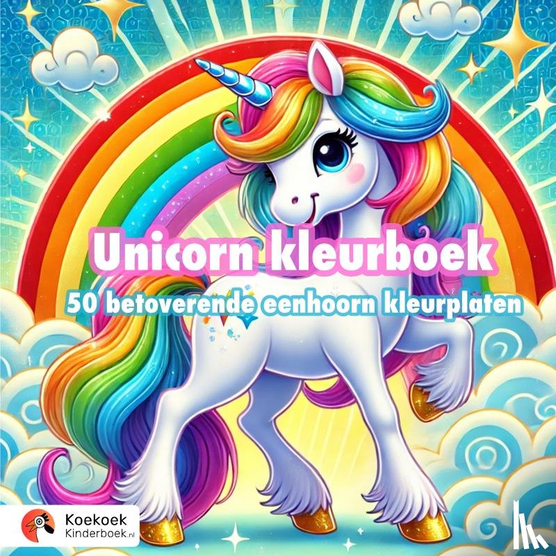 Kinderboek, Koekoek - Unicorn Kleurboek