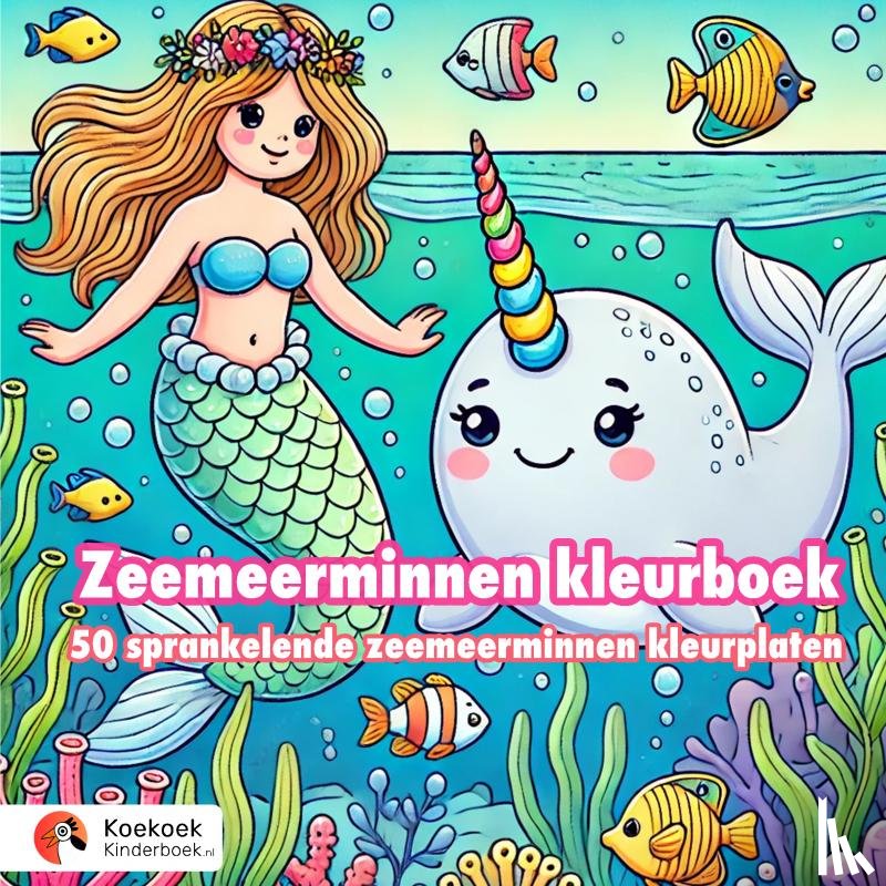 Kinderboek, Koekoek - Zeemeerminnen Kleurboek