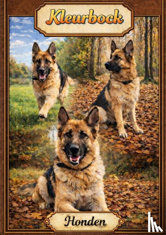 Mourits, H. - Kleurboek, Honden