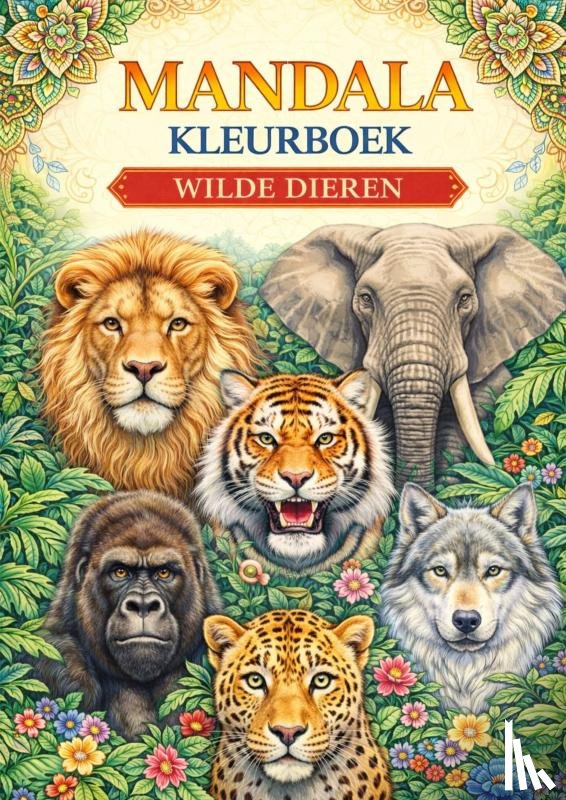 Mourits, H. - Mandala Kleurboek, Wilde dieren