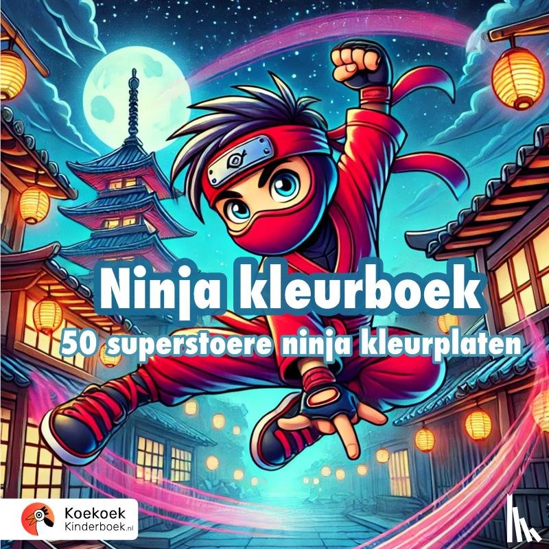 Kinderboek, Koekoek - Ninja Kleurboek