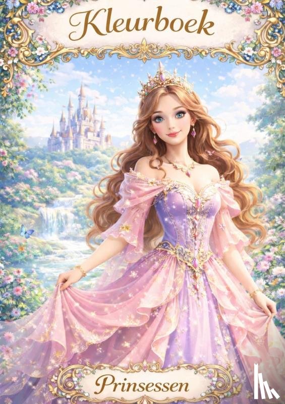 Mourits, H. - Kleurboek, Prinsessen