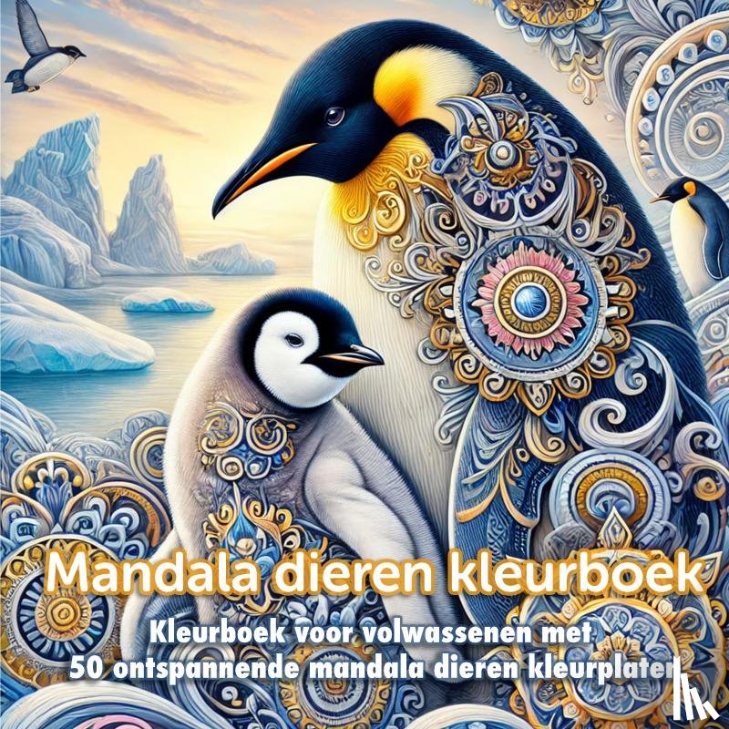 Kinderboek, Koekoek - Mandala dieren kleurboek