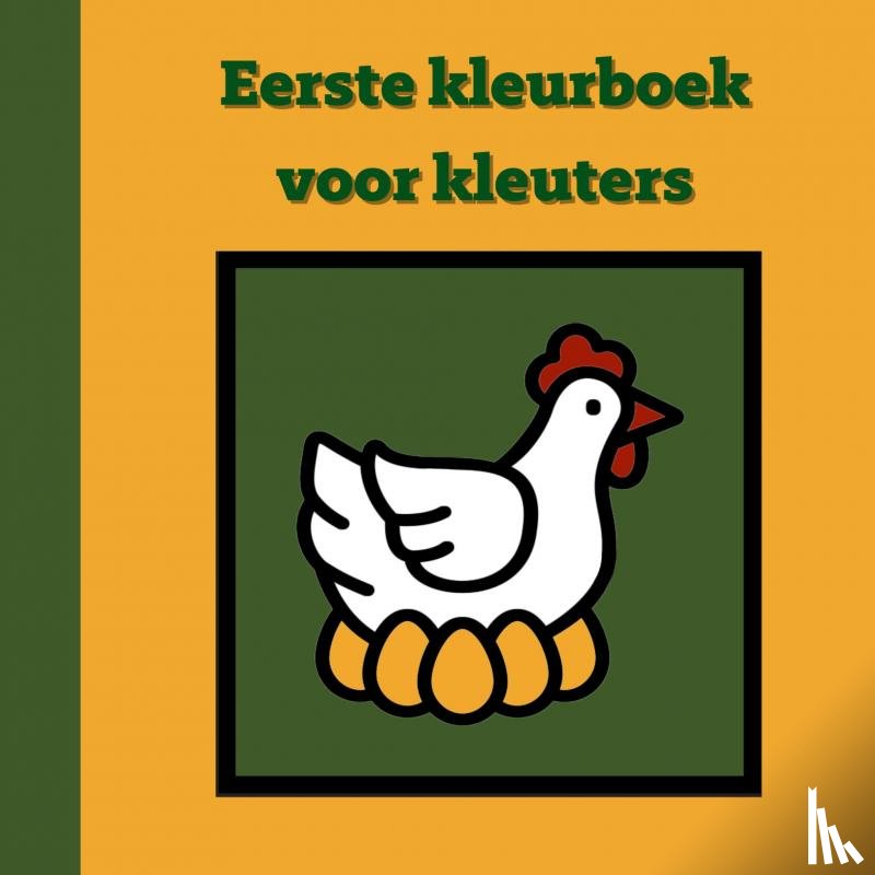 Stevens, Mieke - Eerste kleurboek voor kleuters :: Boerderij