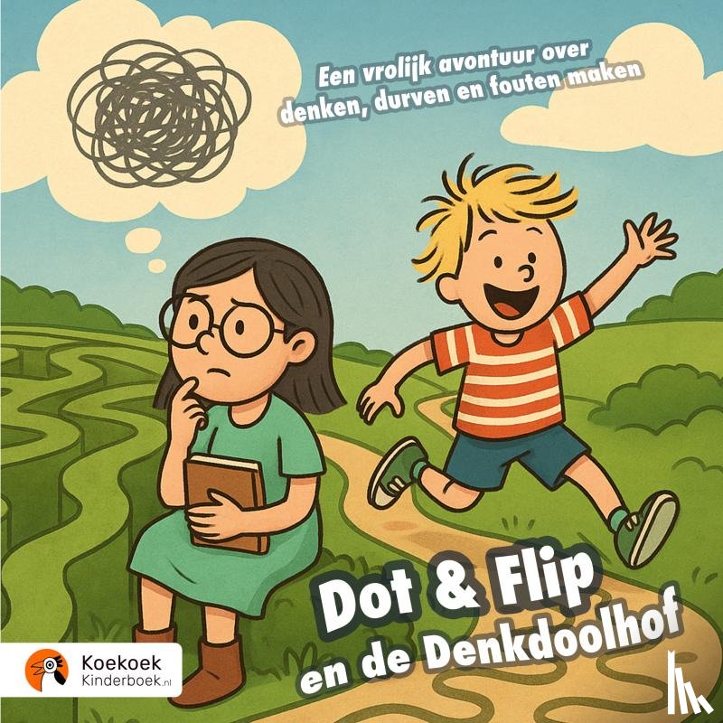 Kinderboek, Koekoek - Dot & Flip en de Denkdoolhof