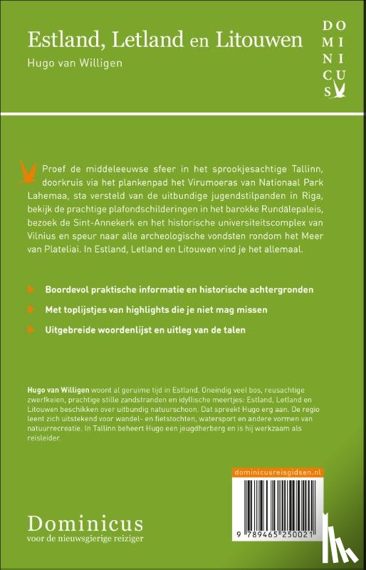 Willigen, Hugo van - Estland, Letland en Litouwen